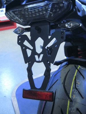 Pièces Quad & Motos - Equipement véhicule - Support de plaque V PARTS noir Yamaha MT-09/MT-10