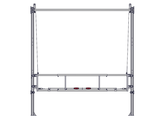 Accessoires et options matériel  - Matériel d'élevage - autre - SEPARATION DE LOGETTE RELEVABLE EN 2.30M/3.50M