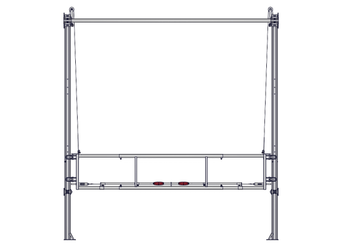 Accessoires et options matériel  - Matériel d'élevage - autre - SEPARATION DE LOGETTE RELEVABLE EN 2.30M/3.50M