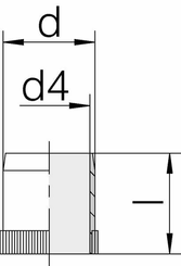 Pièces agricoles - Hydraulique - Douille renforcée ST Ø 18