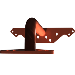 Pièces agricoles - Pièce divers - Support d’engrenage soudé peint