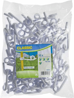 Pièces agricoles - Cloture,Jardin & Sylviculture - Isolateurs 12 mm x50