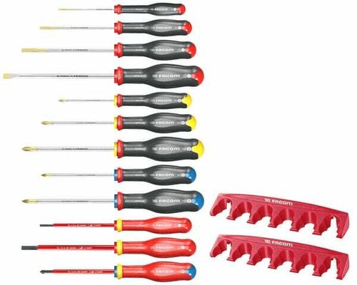 Outils - Outils divers - Jeu de 12 tournevis