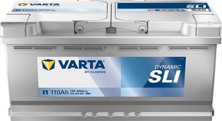 Pièces agricoles - Eclairage - Battery 12V 110Ah 920A I1 VARTA Dynamic SLI