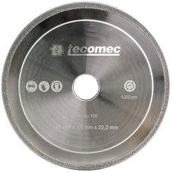 Pièces agricoles - Jardin et forêt pièce adaptable - Disque diamanté 145x22,2x3,2mm pour pas de chaîne de 1/4" à 3/8"