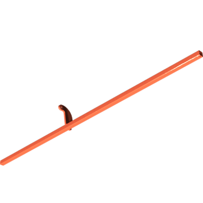 Pièces agricoles - Pièce divers - Tube de maintien 3 m soudé -peint-