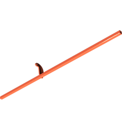 Pièces agricoles - Pièce divers - Tube de maintien 3 m soudé -peint-