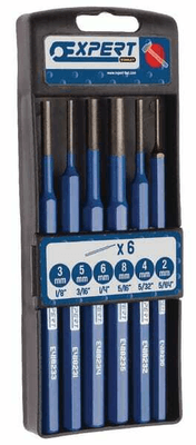 Outils - Outils divers - Jeu 6 chasse-goupilles 2-8mm