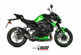 Silencieux MIVV GP Pro carbone/casquette inox Kawasaki Z900