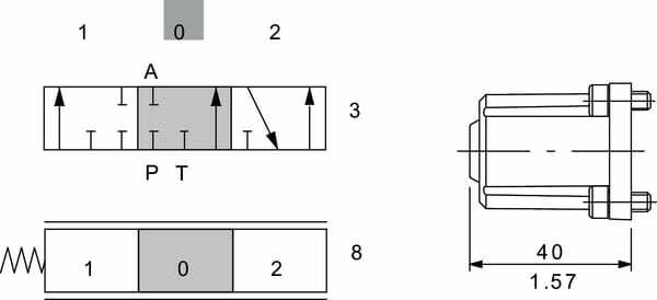 Pièces agricoles - Hydraulique - Distributeur monobloc