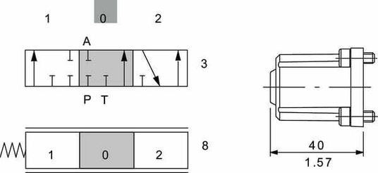 Pièces agricoles - Hydraulique - Distributeur monobloc