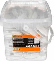 Pièces agricoles - Cloture,Jardin & Sylviculture - Isolateurs coin blanc (x100)