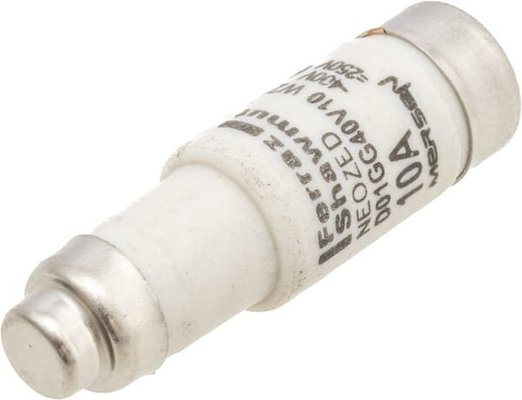 Pièces agricoles - Electricité - Fusible 400V 10A longueur 36mm
