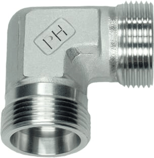 Pièces agricoles - Hydraulique - Coude 10L SS