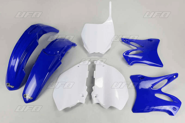 Pièces Quad & Motos - Plastiques - Kit plastique UFO couleur origine bleu/blanc Yamaha YZ125/144/250