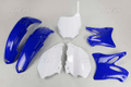 Kit plastique UFO couleur origine bleu/blanc Yamaha YZ125/144/250