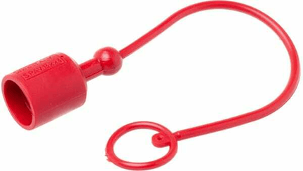 Pièces agricoles - Hydraulique - Bouchon mâle rouge type 12