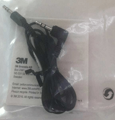 Vêtements et protections - Equipement - Câble stér Peltor, 3.5 x 3.5 mm