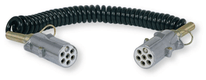 Cordon spiralé premium 24V 7 pôles,Type S (par 1)