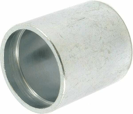 Pièces agricoles - Hydraulique - Jupe à sertir Ø25x42mm DN25 acier / chromé Alfagomma