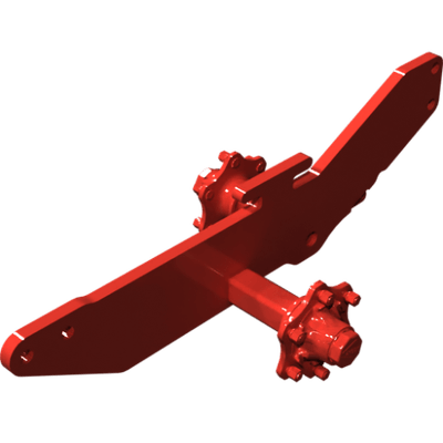 Pièces agricoles - Pièce Semoir - Cadre de roue r. sans frein peint