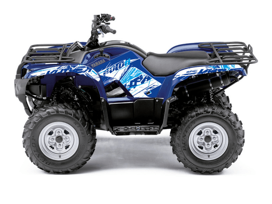 Pièces Quad & Motos - Equipement véhicule - Kit déco KUTVEK Rotor bleu Yamaha Grizzly 550/700
