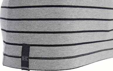 Vêtements et protections - Vêtement  - T-shirt rayé gris/noir S