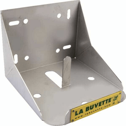 Pièces agricoles - Cloture,Jardin & Sylviculture - Support inox pierre à lécher