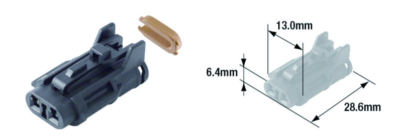 Pièces Quad & Motos - Outillage - Connectique électrique mâle étanche TOURMAX type 070 (FRY)