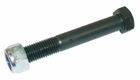 Vis à tête hexagonale avec contre-écrou M20x140/55 10.9