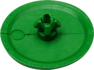Pièces agricoles - Hydraulique - Bouchon clips coloré Vert(e) -