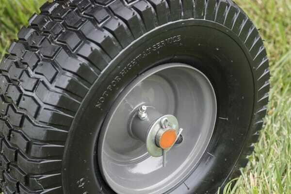 Pièces agricoles - Jardin et forêt pièce adaptable - Remorque avec caisse en plastique 300 kg