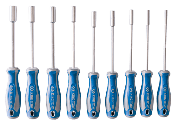 Outils - Outils divers - Jeu de 9 clés emmanchées 4 à 10mm