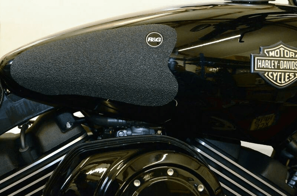 Pièces Quad & Motos - Equipement véhicule - Kit grip de réservoir R&G RACING 2 pièces noir Harley Davidson Street 500