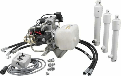 Pièces agricoles - Hydraulique - Unité levage chasse-neige24VDC