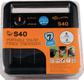 Électrificateur de clôture électrique Solar S40 (avec batterie)