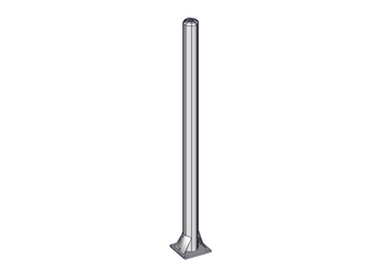 Materiels - Cage de contention - PACK DE 25 POTEAUX TREFLE SUR PLATINE NU D.102MM L.1.68M