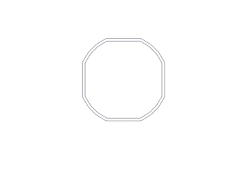 Materiels - Accessoires 30Kg-50Kg - TUBE TREFLE D.102 L. 4.45M E.3MM