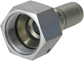 Pièces agricoles - Hydraulique - Raccord à sertir 4SH-DN25-1,5/8" UNF