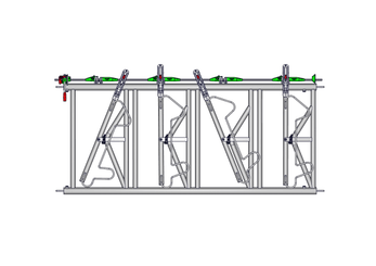 Materiels - Cornadis - PANNEAU SAFETY IV FIXE 4P./2.60M