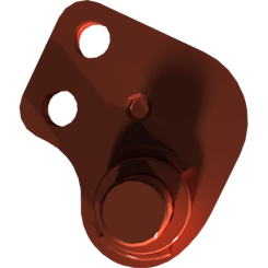 Pièces agricoles - Pièce divers - support soudé -peint. -