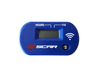 Compteur d'heures SCAR Sans-fil avec Velcro bleu