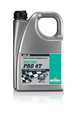 Pièces Quad & Motos - Lubrifiants et nettoyants - Huile moteur MOTOREX Racing Pro 4T - 0W40 4L
