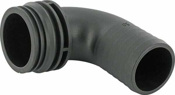 Pièces agricoles - Pièce Pulvérisateur - Raccord de tuyau 90° 50 mm avec connexion mâle T7