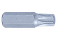 Embout tournevisTamper Torx T25 L:36mm Dia:10mm