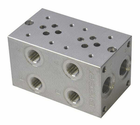 Pièces agricoles - Hydraulique - Base MRA3-2-G-Z NG6 ALU