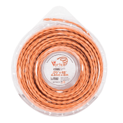 Pièces agricoles - Jardin et forêt pièce adaptable - Fil nylon 4.3mm 21m twist, Vortex Alu