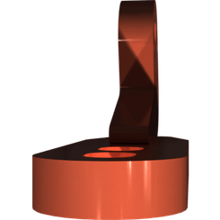 Pièces agricoles - Pièce divers - support arrière peint