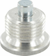 Bouchon magnétique de boîte plan. 1/2" BSP