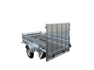 Materiels - Remorque voiture - ROBUST 253x134x50 1 essieu freiné PTAC : 1300 kg